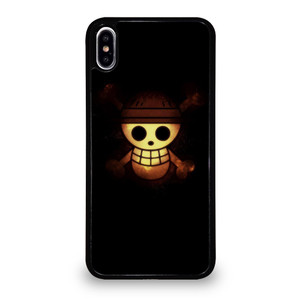 ONE PIECE STRAW HAT GOLD LOGO iPhone XS Max Case Cover