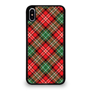 PLAID CHRISTMAS iPhone XS Max Case Cover PLAID CHRISTMAS iPhone XS Max Case Cover