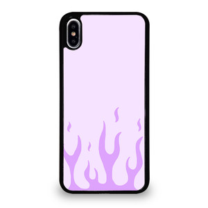 PURPLE FLAME iPhone XS Max Case Cover