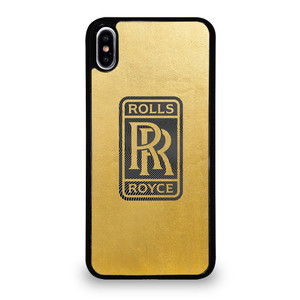 ROLLS ROYCE LOGO GOLD iPhone XS Max Case Cover