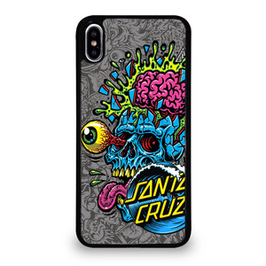 SANTA CRUZ SKATEBOARDS SKULL iPhone XS Max Case Cover
