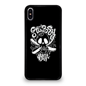 STUSSY SKULL LOGO iPhone XS Max Case Cover STUSSY SKULL LOGO iPhone XS Max Case Cover