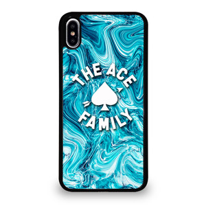 THE ACE FAMILY BLUE DAZZLE iPhone XS Max Case Cover THE ACE FAMILY BLUE DAZZLE iPhone XS Max Case Cover