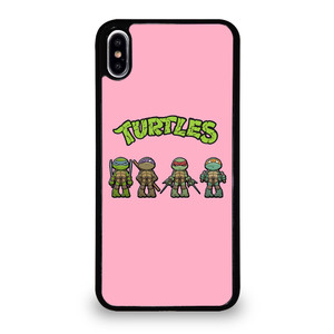 TMNT CHIBI PINK iPhone XS Max Case Cover