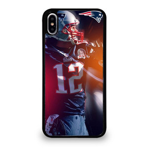 TOM BRADY GOAT PATRIOTS iPhone XS Max Case Cover TOM BRADY GOAT PATRIOTS iPhone XS Max Case Cover