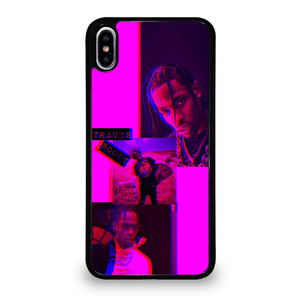 TRAVIS SCOTT LA FLAME RAPPER iPhone XS Max Case Cover TRAVIS SCOTT LA FLAME RAPPER iPhone XS Max Case Cover