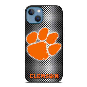 CLEMSON TIGERS METAL iPhone 13 Case Cover