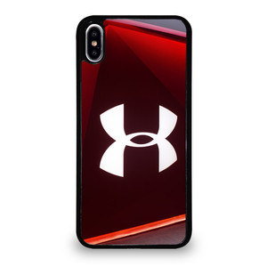 UNDER ARMOUR RED FRAME iPhone XS Max Case Cover UNDER ARMOUR RED FRAME iPhone XS Max Case Cover