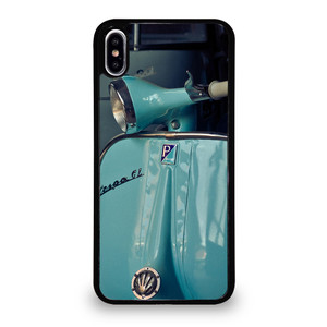 VESPA PIAGGIO BLUE iPhone XS Max Case Cover VESPA PIAGGIO BLUE iPhone XS Max Case Cover