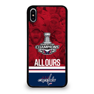WASHINGTON CAPITALS CHAMPION iPhone XS Max Case Cover WASHINGTON CAPITALS CHAMPION iPhone XS Max Case Cover