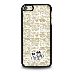 COACH ART LOGO iPod Touch 6 Case Cover