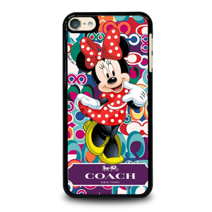 COACH MINNIE LOGO iPod Touch 6 Case Cover