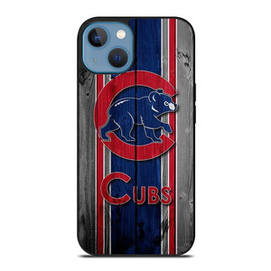 CHICAGO CUBS WOODEN LOGO iPhone 13 Case Cover