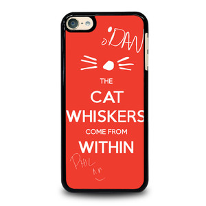 DAN AND PHIL THE WHISKERS 1 iPod Touch 6 Case Cover