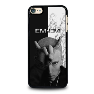 EMINEM RAPPER BLACK WHITE iPod Touch 6 Case Cover