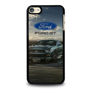 FORD MUSTANG GT BLACK CAR iPod Touch 6 Case Cover