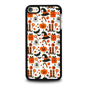 HALLOWEEN WITCH PUMPKIN PATTERN iPod Touch 6 Case Cover