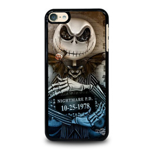 JACK SKELLINGTON NIGHTMARE BEFORE CHRISTMAS iPod Touch 6 Case Cover