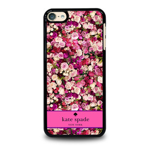 KATE SPADE PINK FLOWER iPod Touch 6 Case Cover
