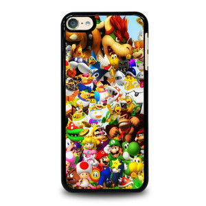 MARIO BROS ALL CHARACTER iPod Touch 6 Case Cover
