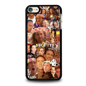 NICOLAS CAGE COLLAGE 2 iPod Touch 6 Case Cover