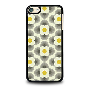 ORLA KIELY GREY PETAL iPod Touch 6 Case Cover