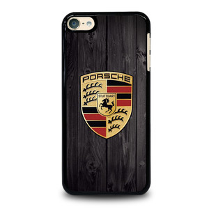 PORSCHE WOODEN iPod Touch 6 Case Cover