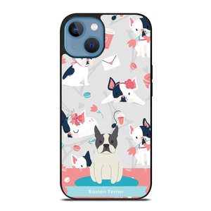 BOSTON TERRIER DOG 1 iPhone 13 Case Cover BOSTON TERRIER DOG 1 iPhone 13 Case Cover
