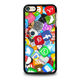 SOCIAL MEDIA LOGO iPod Touch 6 Case Cover