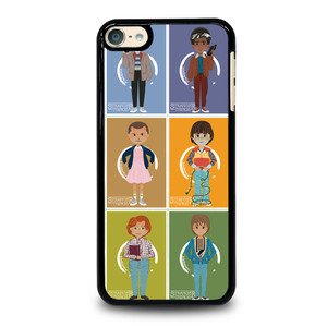 STRANGER THINGS CHARACTERS 3 iPod Touch 6 Case Cover STRANGER THINGS CHARACTERS 3 iPod Touch 6 Case Cover