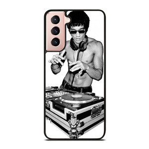 BRUCE LEE DJ Samsung Galaxy S21 Case Cover BRUCE LEE DJ Samsung Galaxy S21 Case Cover