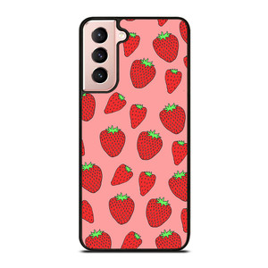 BUNCH OF STRAWBERRIES Samsung Galaxy S21 Case Cover BUNCH OF STRAWBERRIES Samsung Galaxy S21 Case Cover