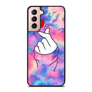 CUTE HEART FINGER MARBLE Samsung Galaxy S21 Case Cover CUTE HEART FINGER MARBLE Samsung Galaxy S21 Case Cover