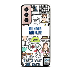 DUNDER MIFFLIN COLLAGE Samsung Galaxy S21 Case Cover