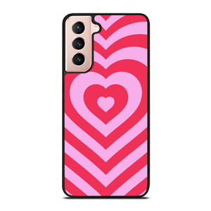 HEARTS PINK Samsung Galaxy S21 Case Cover