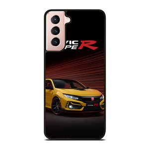 HONDA CIVIC YELLOW CAR Samsung Galaxy S21 Case Cover