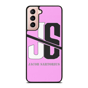JACOB SARTORIUS PINK LOGO Samsung Galaxy S21 Case Cover