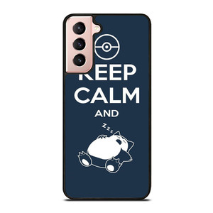 KEEP CALM SNORLAX Samsung Galaxy S21 Case Cover KEEP CALM SNORLAX Samsung Galaxy S21 Case Cover