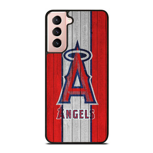 LOS ANGELES ANGELS WOODEN LOGO Samsung Galaxy S21 Case Cover