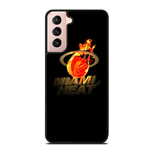 MIAMI HEAT FIRE LOGO Samsung Galaxy S21 Case Cover