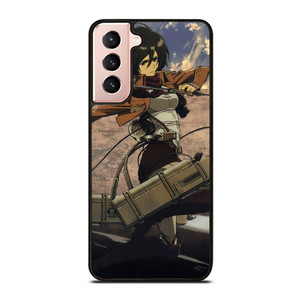 MIKASA ACKERMAN ATTACK ON TITAN ANIME Samsung Galaxy S21 Case Cover MIKASA ACKERMAN ATTACK ON TITAN ANIME Samsung Galaxy S21 Case Cover
