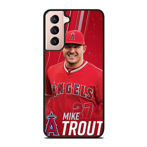 MIKE TROUT 27 LOS ANGELES ANGELS Samsung Galaxy S21 Case Cover MIKE TROUT 27 LOS ANGELES ANGELS Samsung Galaxy S21 Case Cover