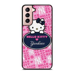 NEW YORK YANKEES HELLO KITTY 2 Samsung Galaxy S21 Case Cover NEW YORK YANKEES HELLO KITTY 2 Samsung Galaxy S21 Case Cover