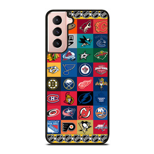NHL ALL LOGO TEAM Samsung Galaxy S21 Case Cover NHL ALL LOGO TEAM Samsung Galaxy S21 Case Cover