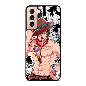 ONE PIECE ACE Samsung Galaxy S21 Case Cover