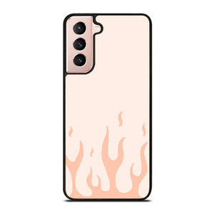 ORANGE FLAME Samsung Galaxy S21 Case Cover ORANGE FLAME Samsung Galaxy S21 Case Cover