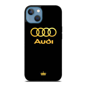 AUDI GOLD LOGO iPhone 13 Case Cover AUDI GOLD LOGO iPhone 13 Case Cover