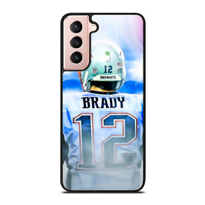 TOM BRADY 12 Samsung Galaxy S21 Case Cover