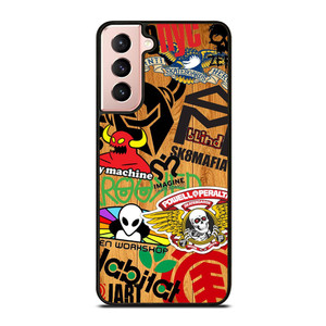 TOY MACHINE STICKER SKATEBOARD Samsung Galaxy S21 Case Cover TOY MACHINE STICKER SKATEBOARD Samsung Galaxy S21 Case Cover