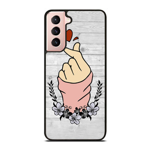WOODEN CUTE HEART FINGER Samsung Galaxy S21 Case Cover WOODEN CUTE HEART FINGER Samsung Galaxy S21 Case Cover